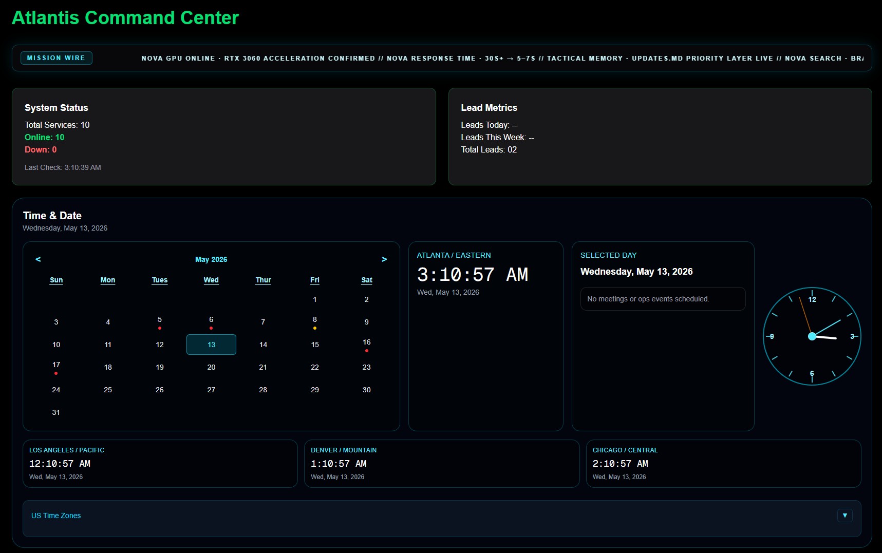 Atlantis NOC